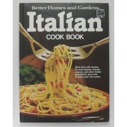 1971 Better Homes and Gardens Italian Cook Book